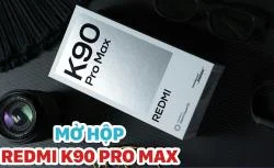 Mở hộp REDMI K90 Pro Max: Thiết kế mặt lưng hoàn toàn mới