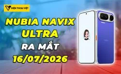 Nubia NaviX Ultra ra mắt 16/07/2026: Smartphone AI đầu tiên