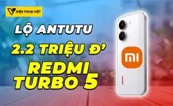 REDMI Turbo 5 lộ điểm AnTuTu 2,2 triệu - Pin 7560mAh màn hình không lớn