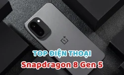Top 3 điện thoại chip Snapdragon 8 Gen 5 mạnh mẽ nhất 2026