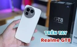 Trên tay Realme GT8: Giá tầm trung, cao cấp đi kèm độc lạ