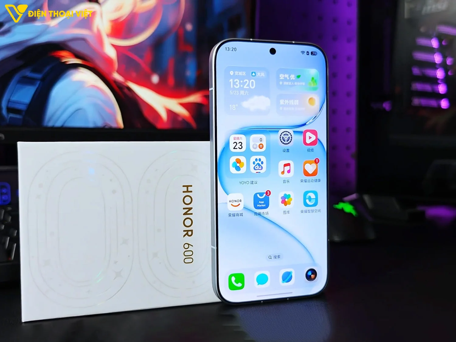 Màn hình AMOLED 1.5K 120Hz