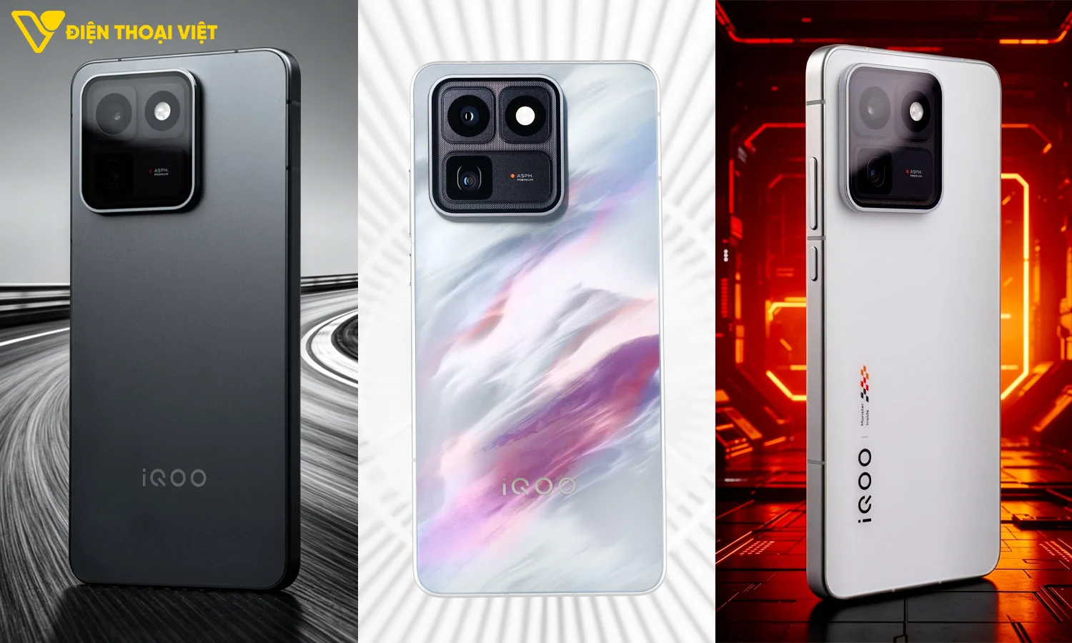 Các phiên bản màu iQOO 15T