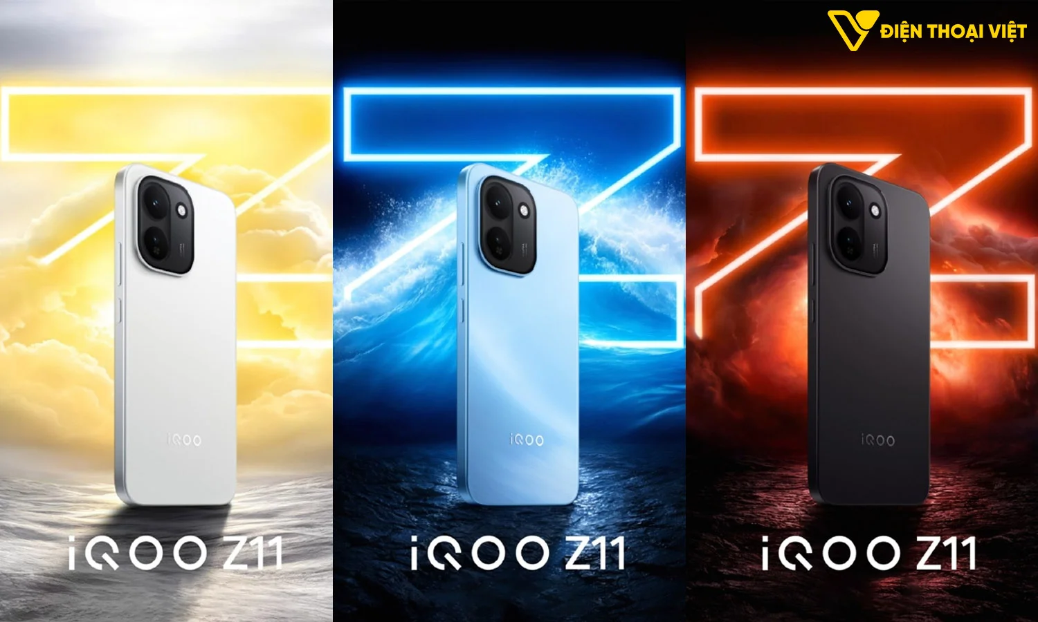 3 phiên bản màu của iQOO Z11