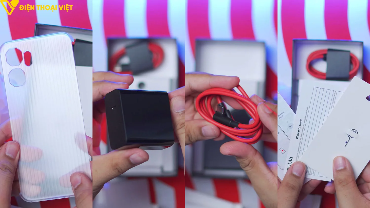 Phụ kiện đi kèm Nubia Neo 5 GT Special Edition