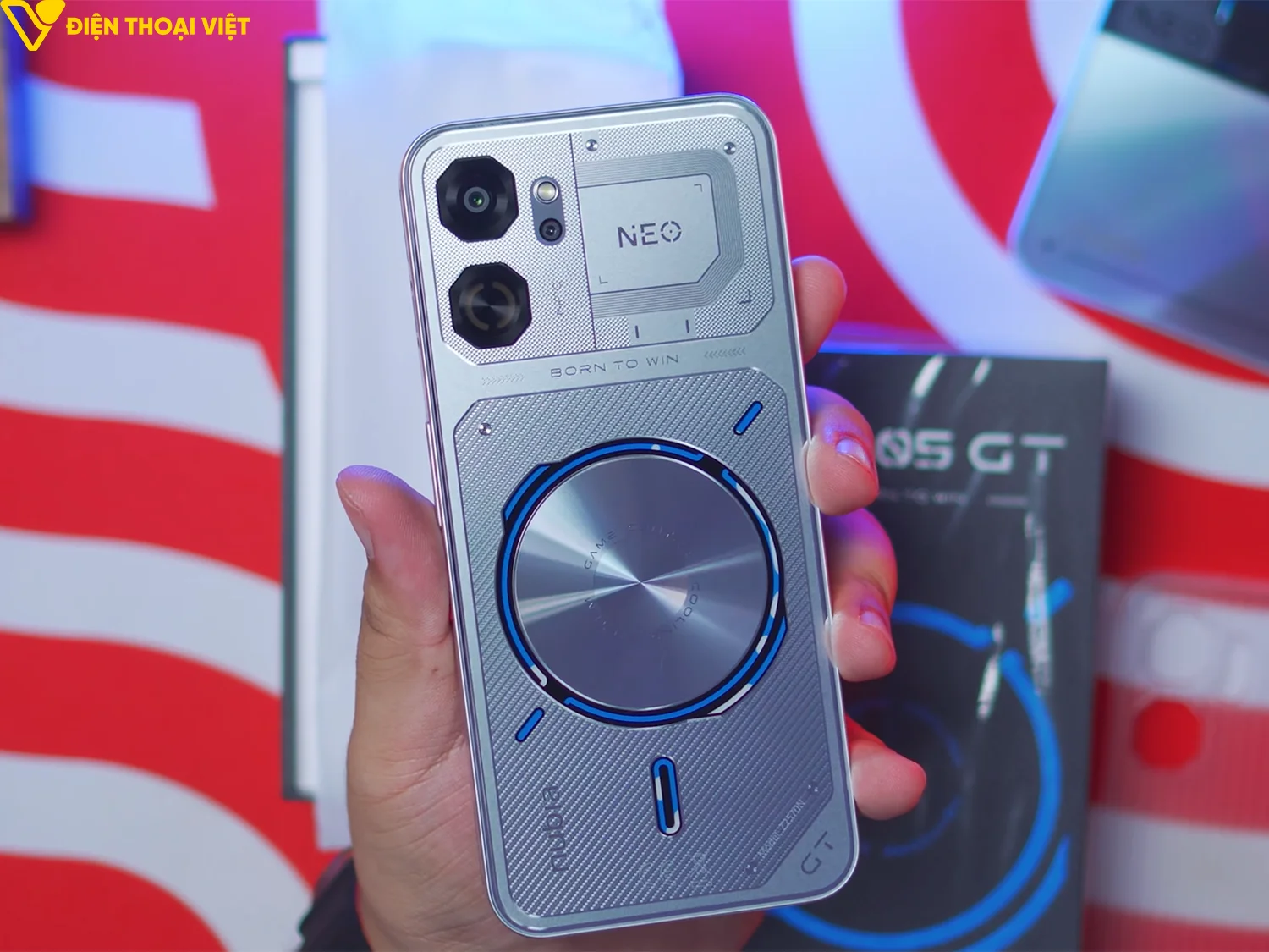 Nubia Neo 5 GT Special Edition mang đậm hơi thở Cyberpunk hiện đại