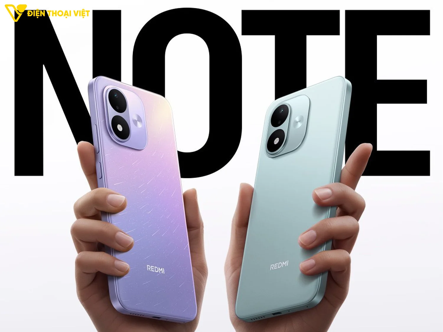 Hai phiên bản màu trên REDMI Note 17