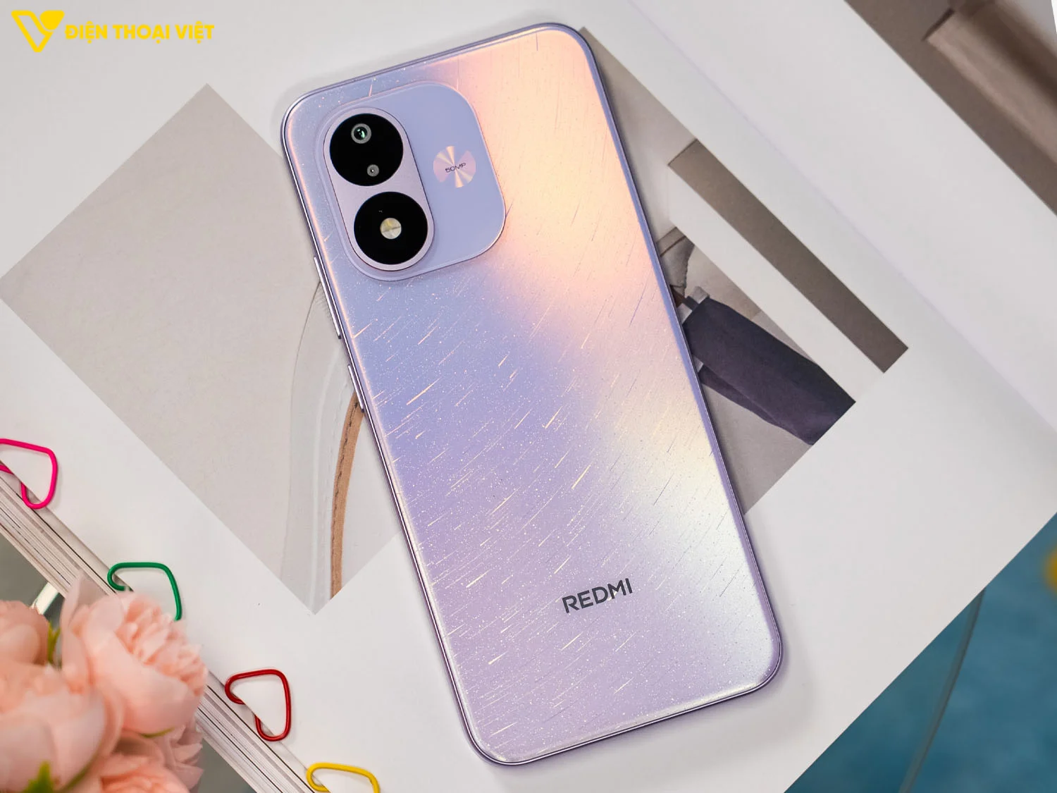 Thiết kế mặt sau REDMI Note 17 thời thượng 