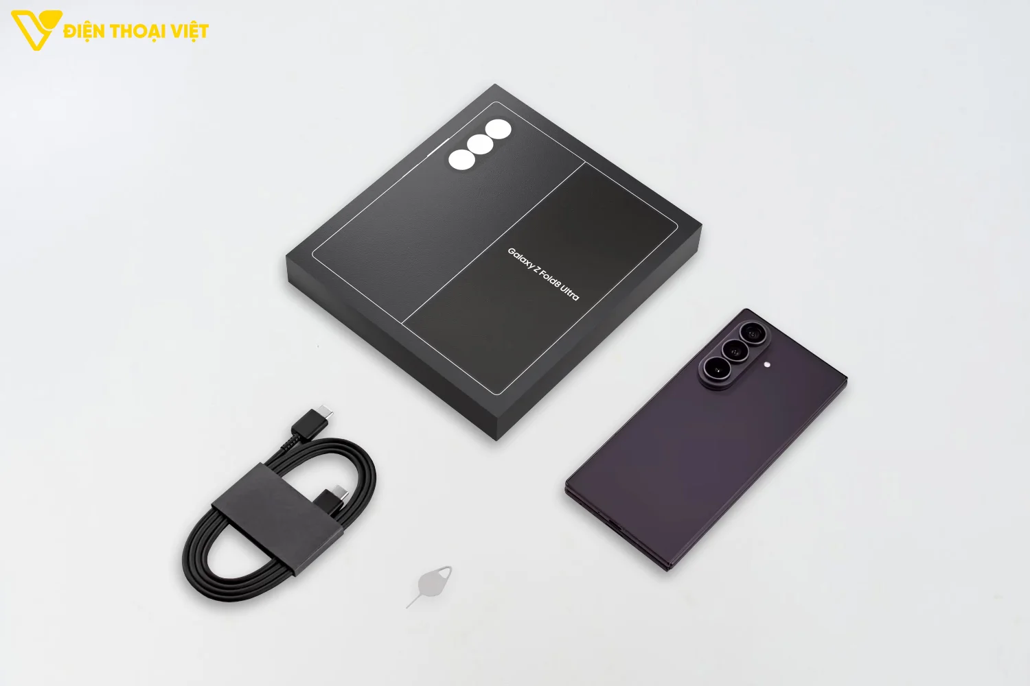 Phụ kiện đi kèm hộp đựng Samsung Z Fold 8 Ultra