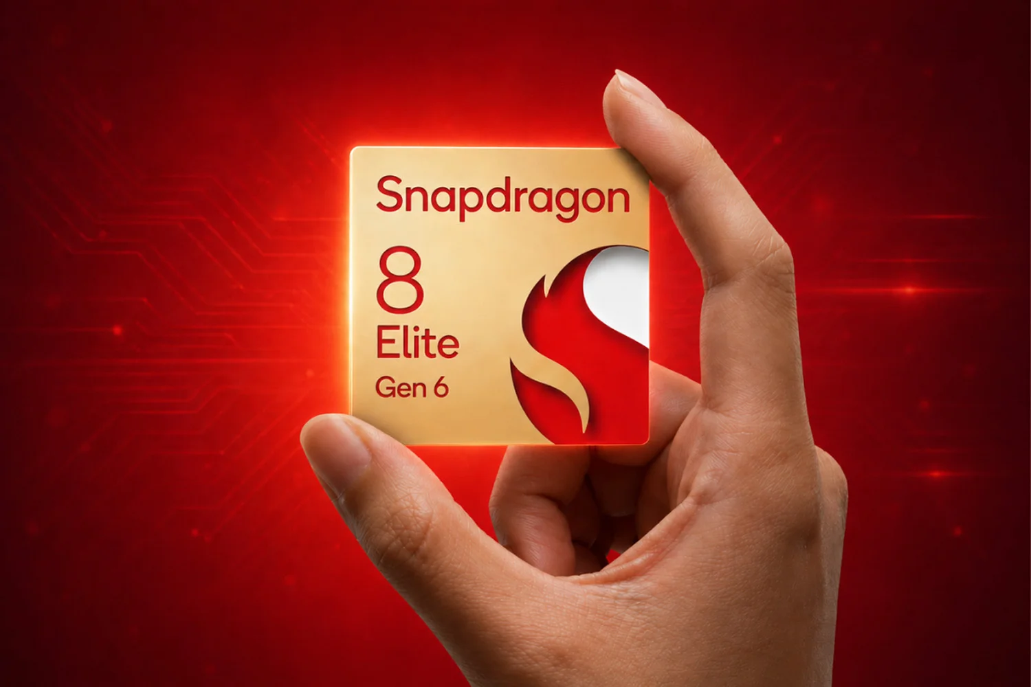 Hình ảnh minh họa chip Snapdragon 8 Elite Gen 6