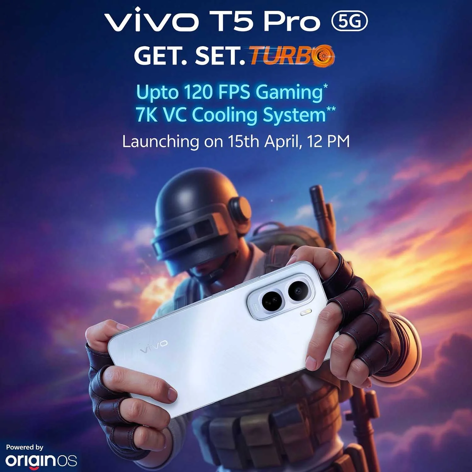 Vivo T5 Pro - Snapdragon 7s Gen 4 - 888.000 điểm AnTuTu