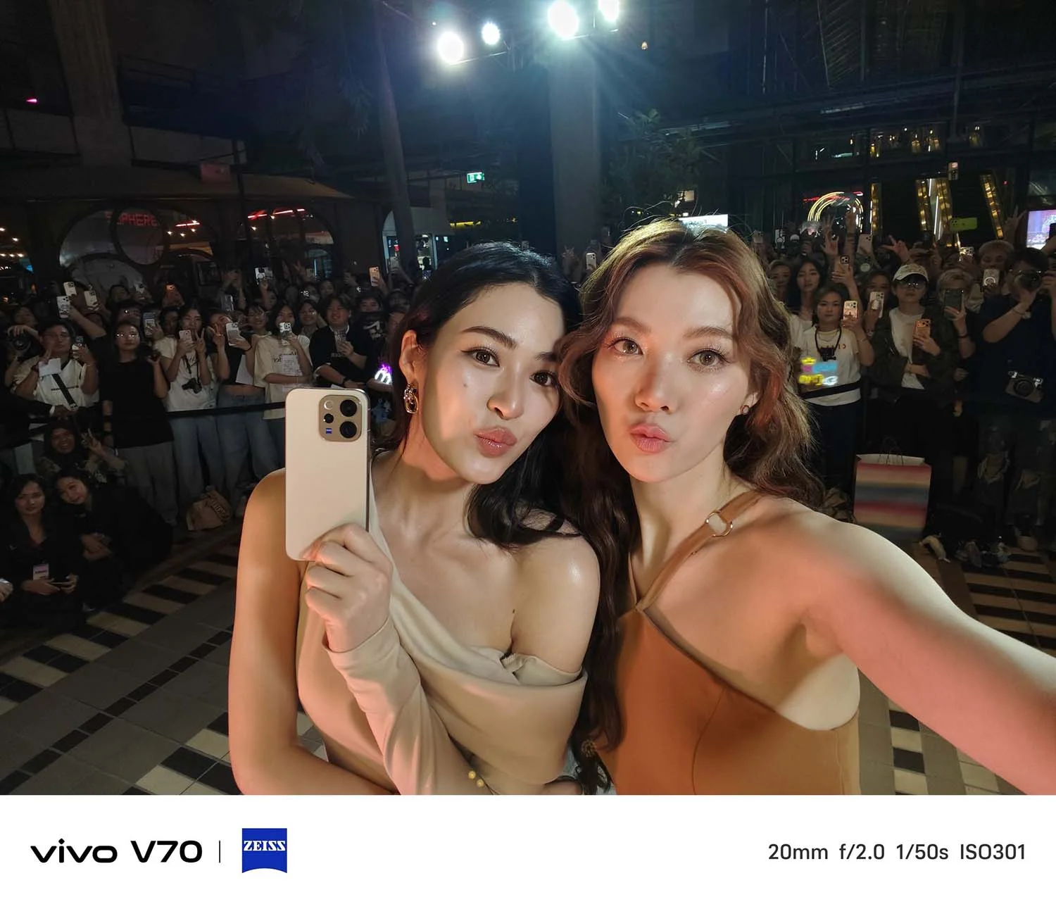 Ảnh chân dung selfie (cảnh đêm)