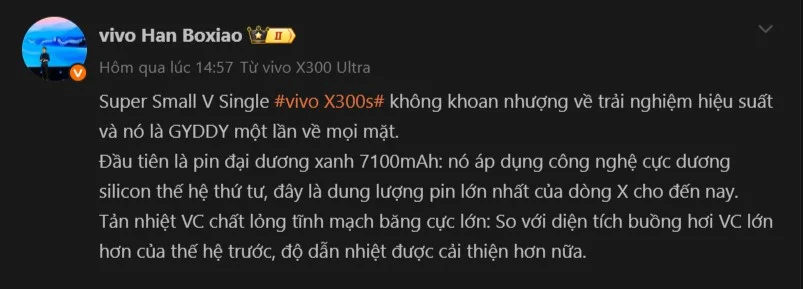 Giám đốc sản phẩm Han Boxiao chia sẻ