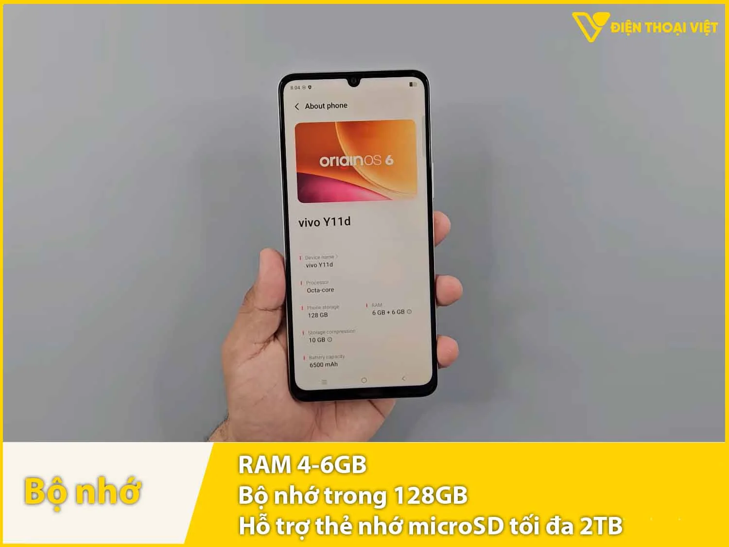 RAM 4-6GB & Bộ nhớ trong 128GB