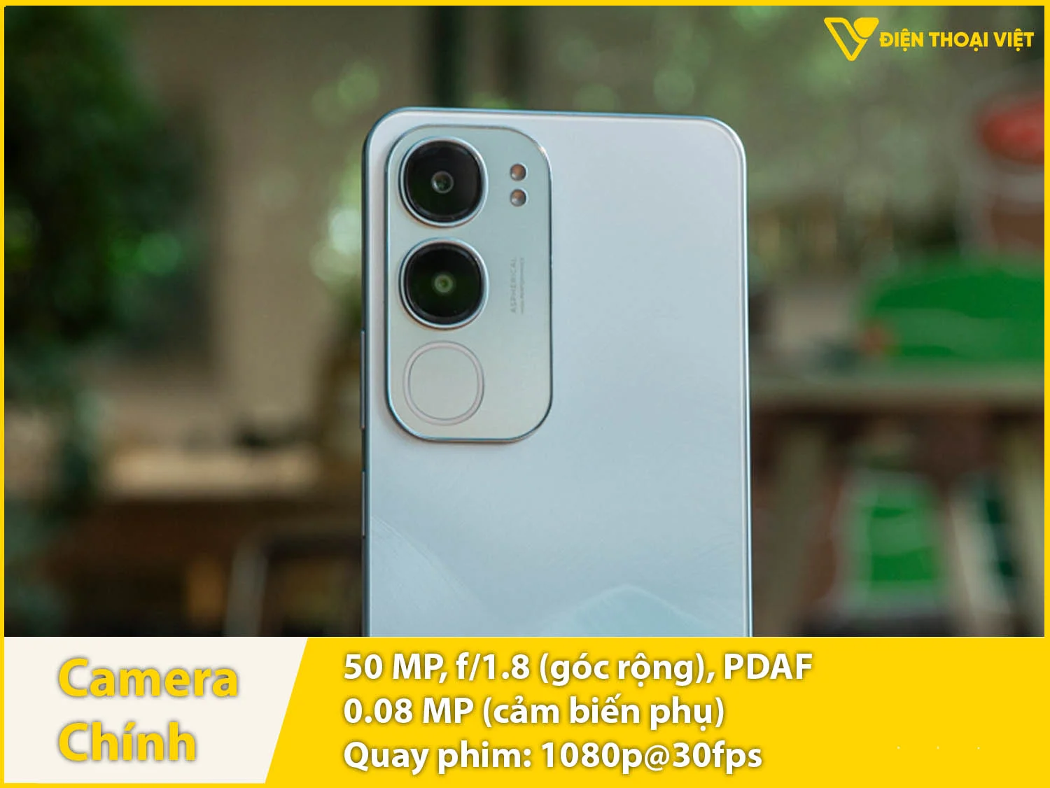 Camera 50MP & Quay video 1080p