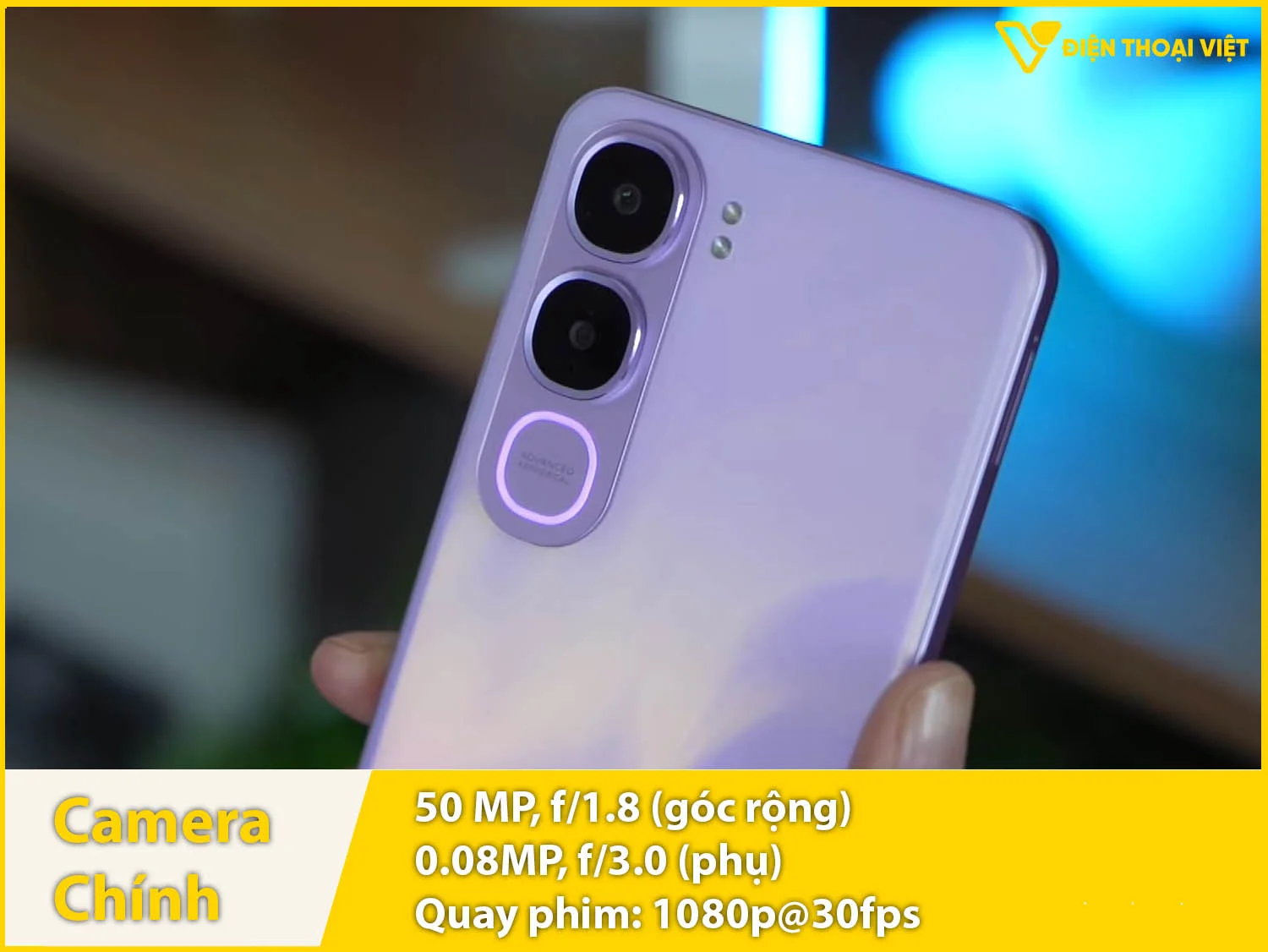 Camera 50MP & Quay video 1080p