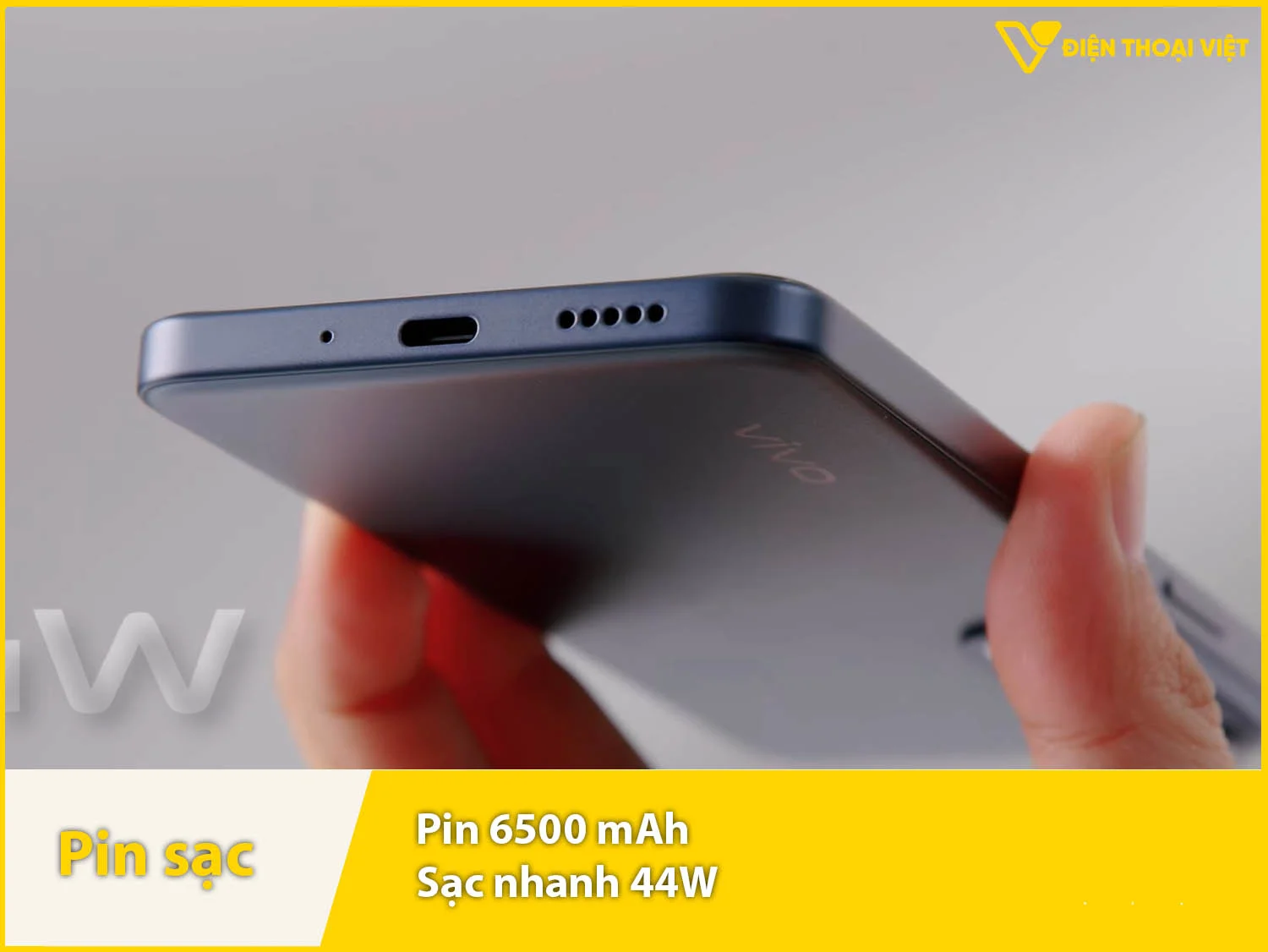 Pin trâu bò 6500mAh & Sạc nhanh 44W