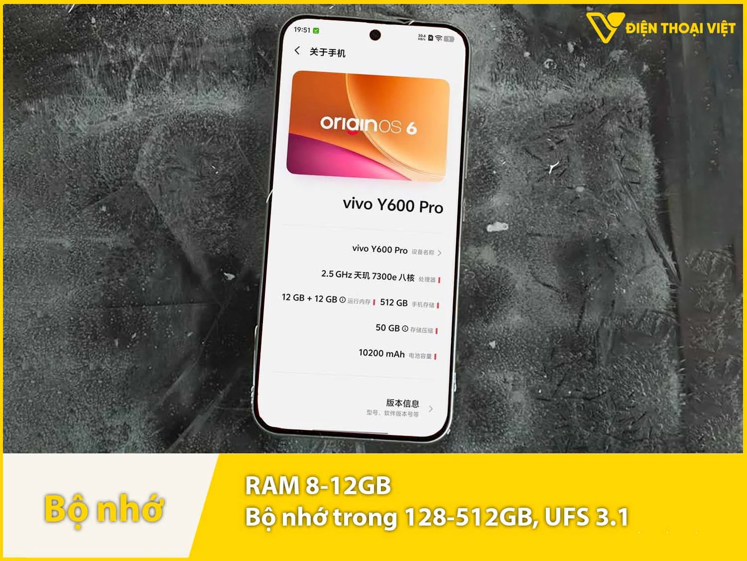 RAM 8-12GB & Bộ nhớ trong 128-512GB