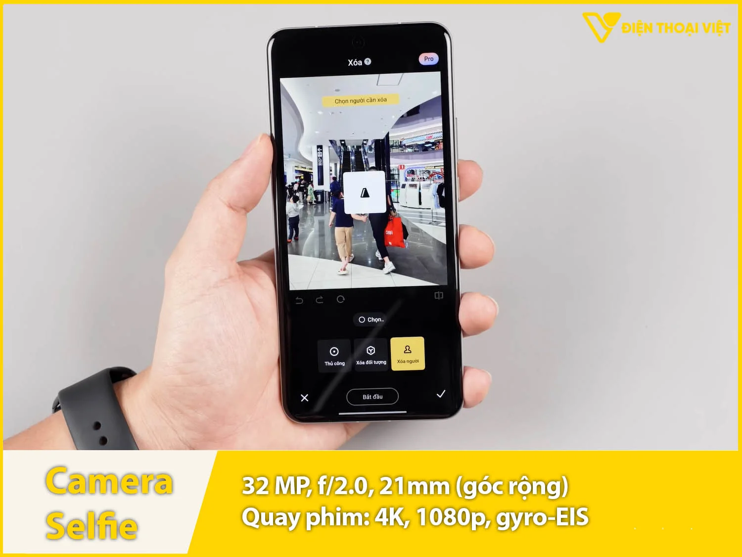 Camera selfie 32MP & Quay phim 4K