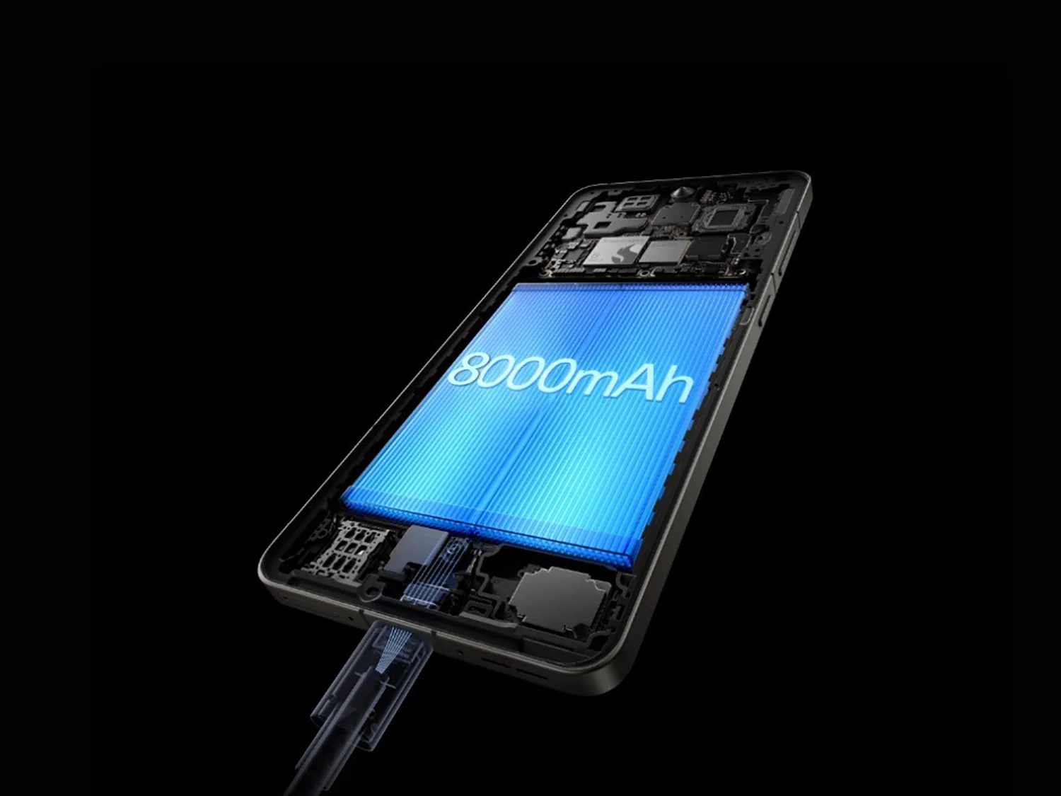 Pin 8000mAh & Sạc 100W (dự kiến)