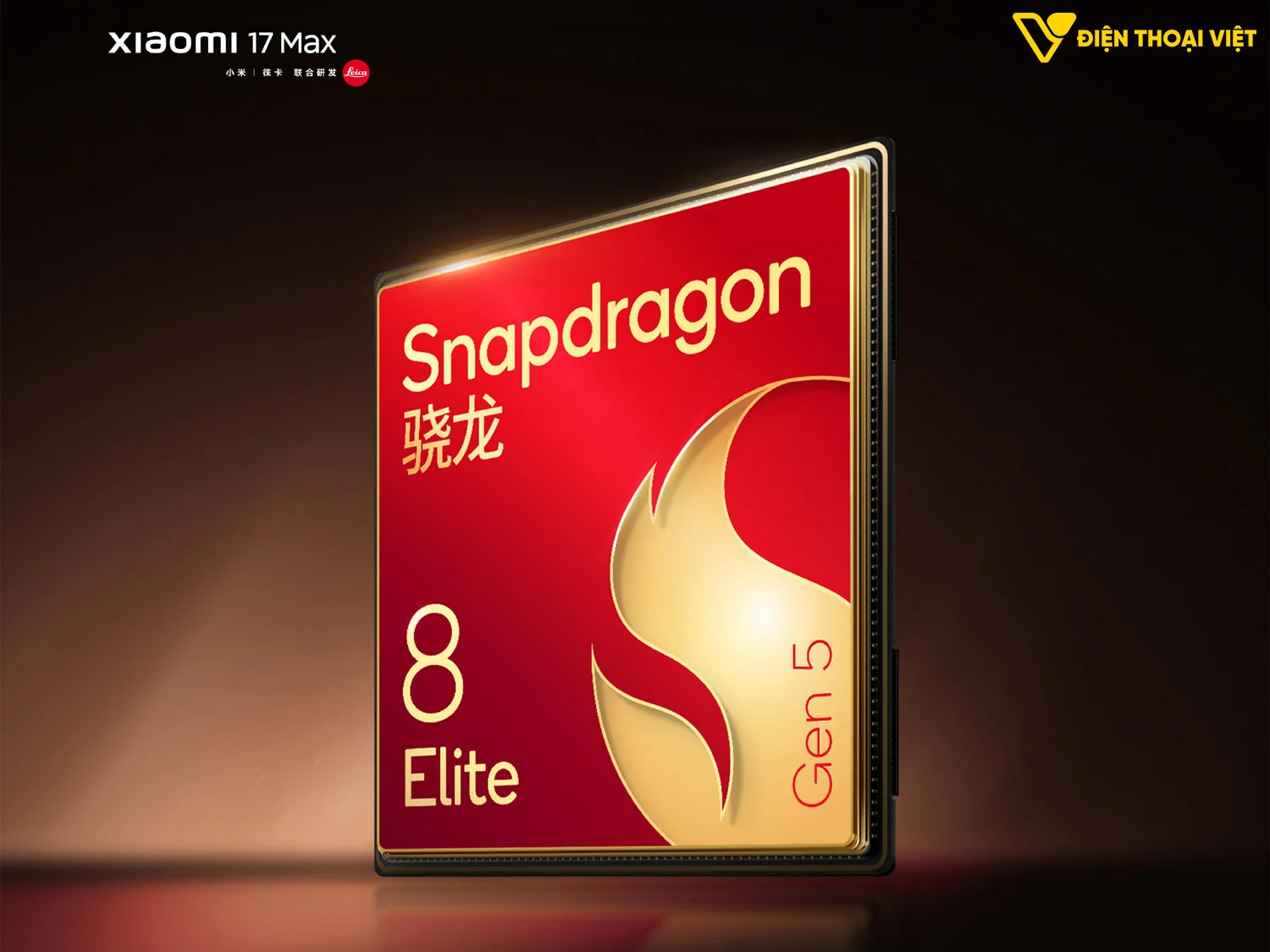 Vi xử lý Snapdragon 8 Elite Gen 5 trên Xiaomi 17 Max