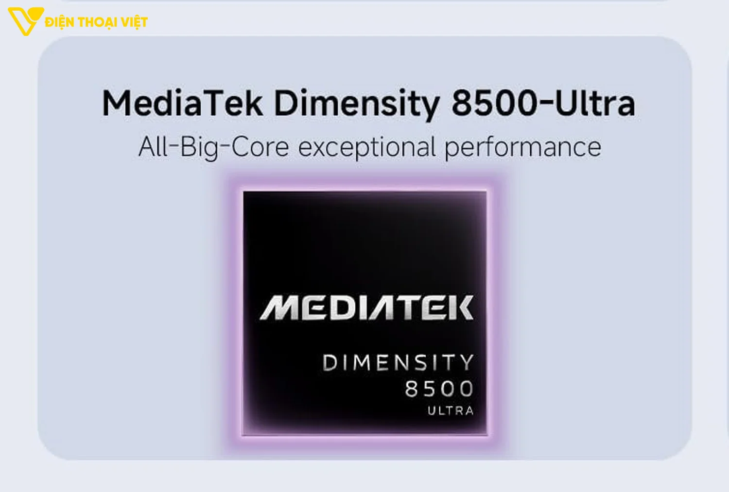 Chip Dimensity 8500 Ultra 4nm