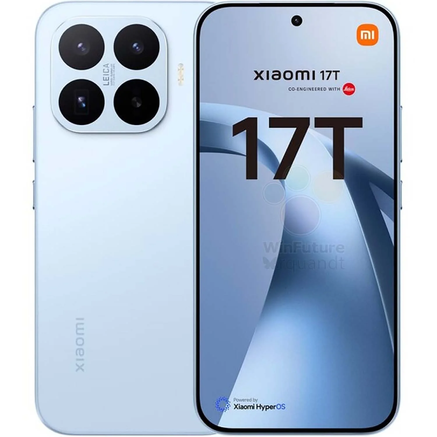 Xiaomi 17T xanh (minh họa)