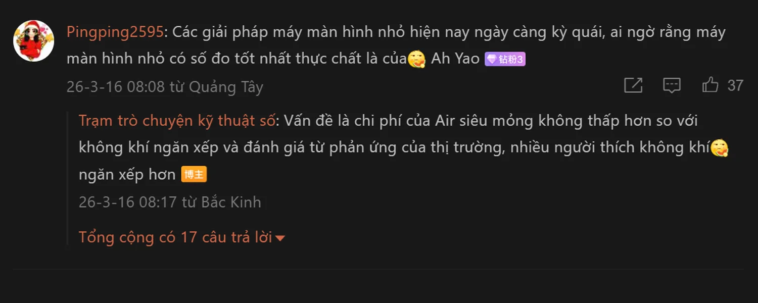 Những ý kiến trái chiều