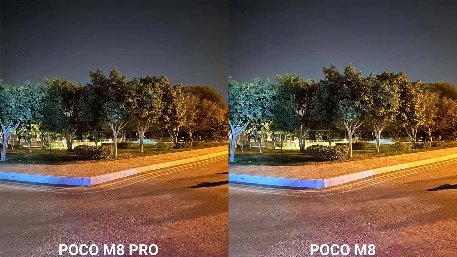 Ảnh chụp đêm so với bản Pro