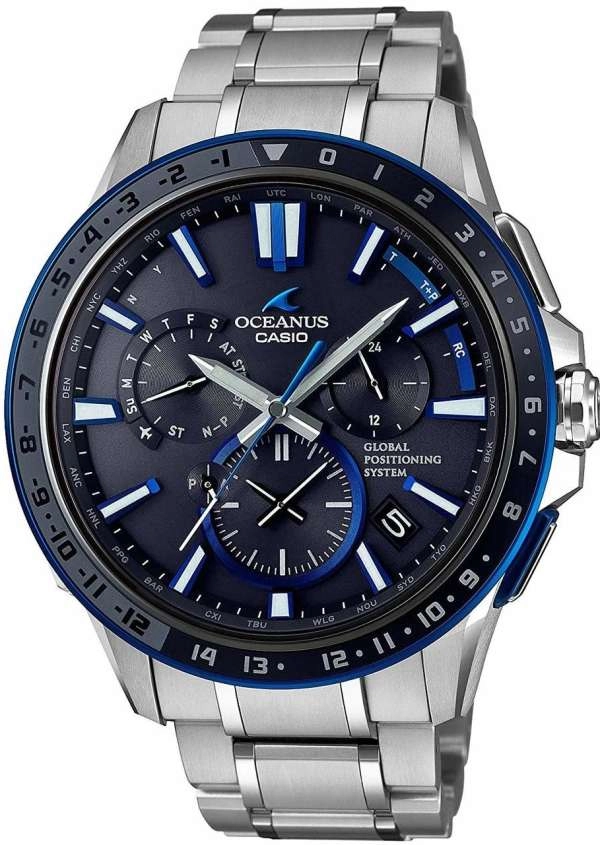 CASIO OCEANUS FULL METAL GPS HYBRID OCW-G1200-1AJF