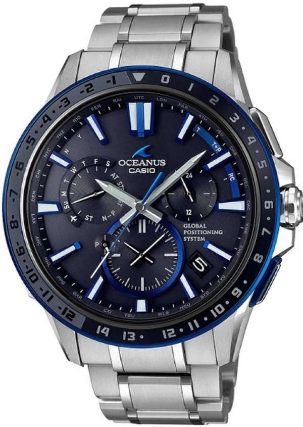 CASIO OCEANUS FULL METAL GPS HYBRID OCW-G1200-1AJF