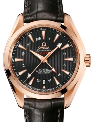 omega-seamaster-aqua-terra-150m-co-axial-chronometer-gmt-43mm-red-gold-grey-dial-alligator-leather-strap-23153432206002