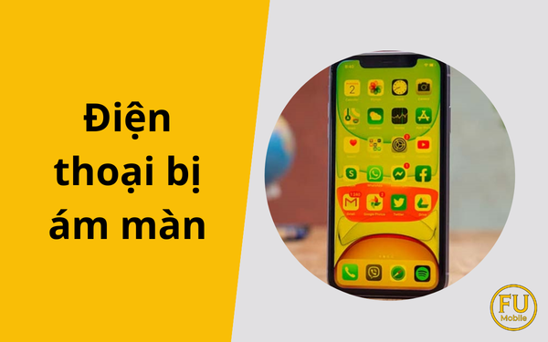 Tại sao màn hình điện thoại bị ám màn vàng sau khi hấp nhiệt quá lâu?