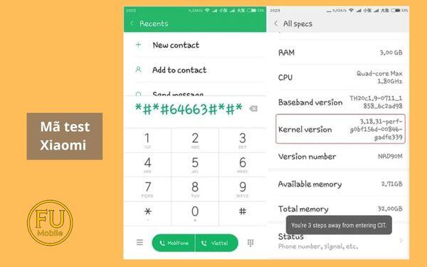 Tổng hợp mã test Xiaomi mới nhất và cách test chi tiết