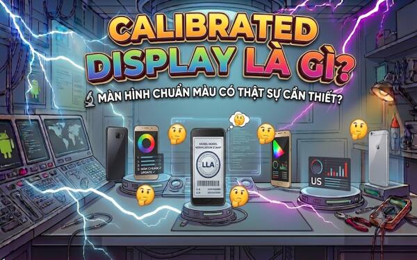 Calibrated Display là gì? Màn hình chuẩn màu có thật sự cần thiết?