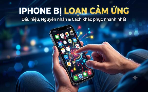 iPhone bị loạn cảm ứng: Dấu hiệu, nguyên nhân và cách khắc phục hiệu quả nhất