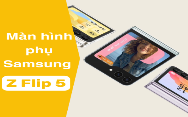Màn hình phụ Z Flip 5: Tất tần tật về Flex Window 3.4"