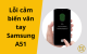Giải mã tình trạng lỗi cảm biến vân tay trên Samsung A51