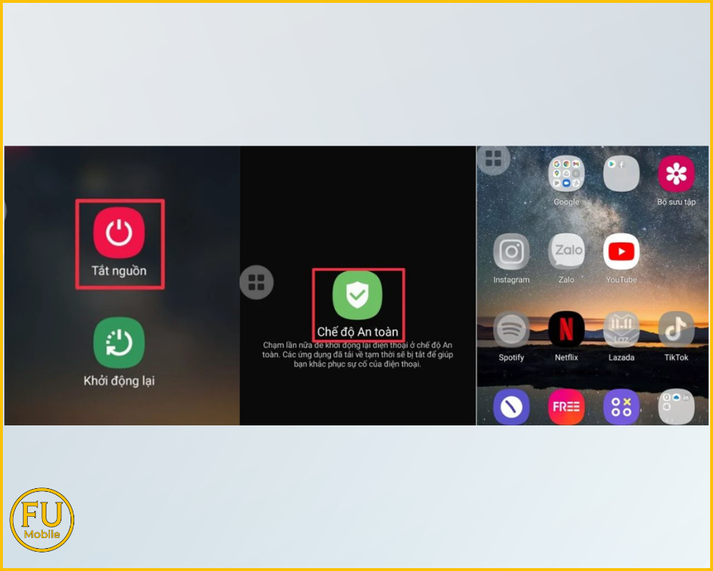 Các bước bật chế độ an toàn trên Note 20 Ultra