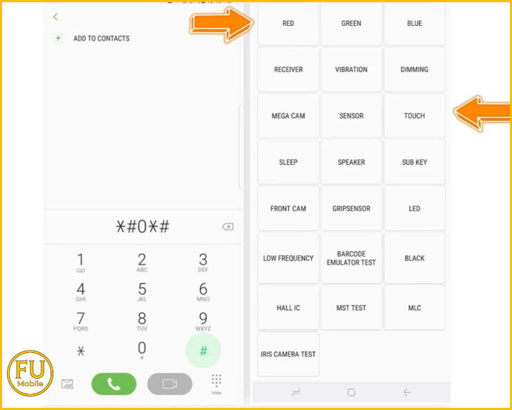 Cách kiểm tra lỗi màn hình Samsung bằng mã lệnh bí mật