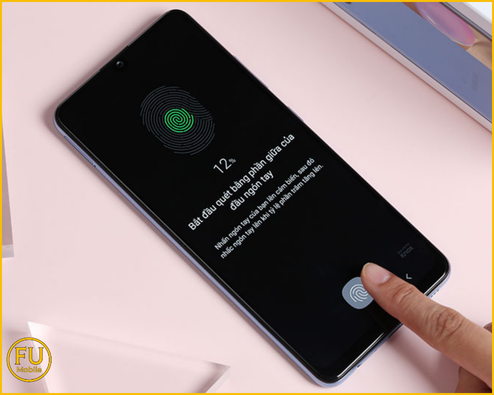 Cài đặt lại vân tay mới trên Samsung Galaxy A32