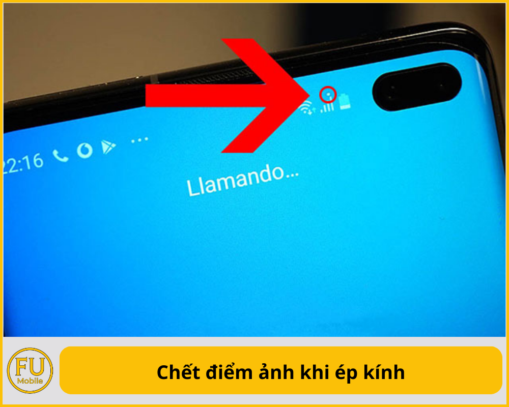 Chết điểm ảnh khi ép kính