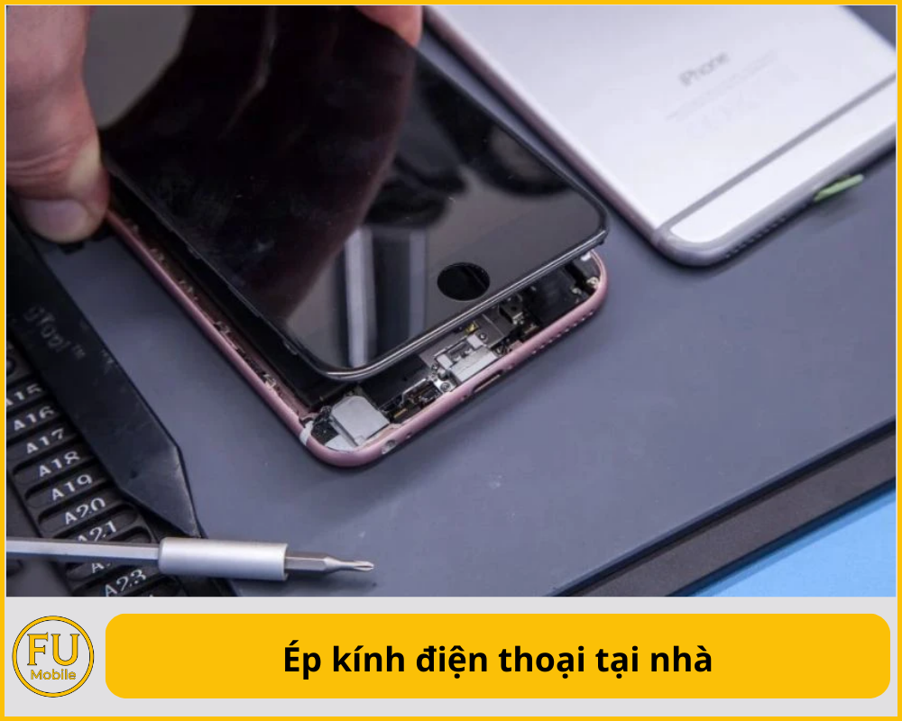 Ép kính điện thoại tại nhà