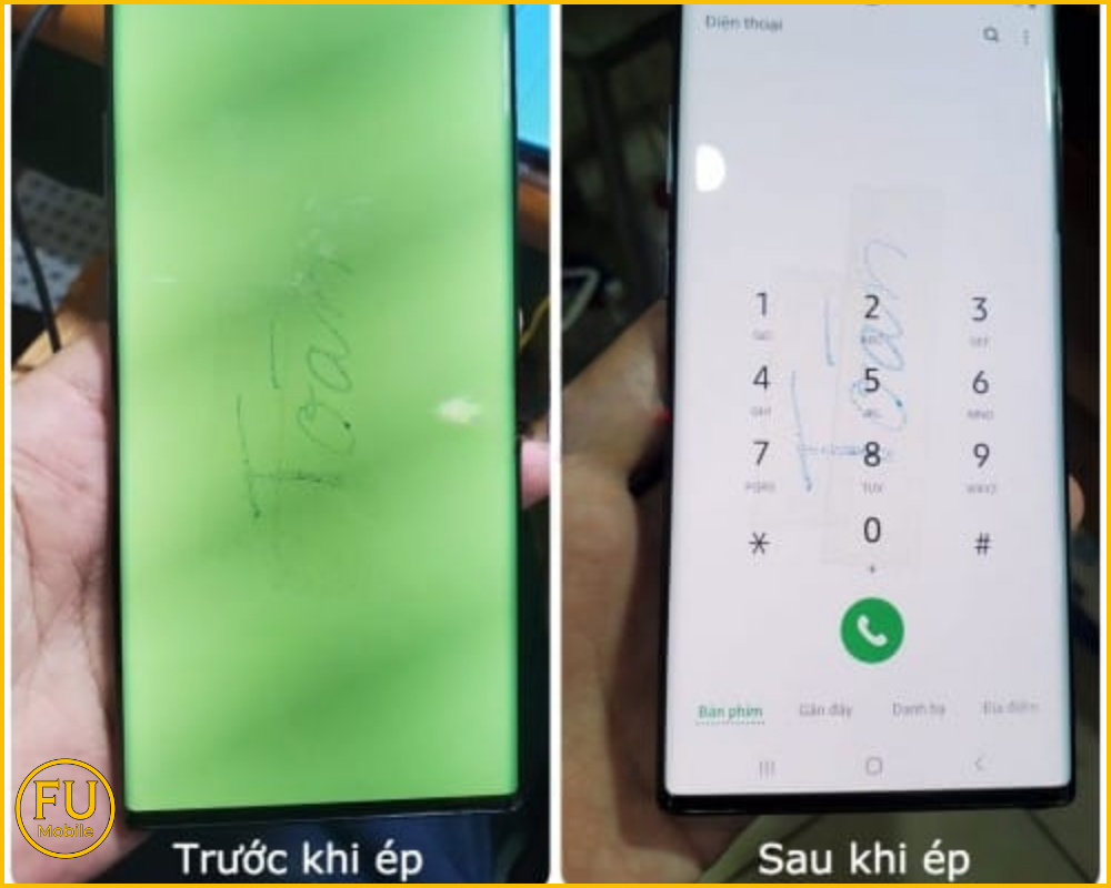 Giải pháp ép cổ cáp màn hình