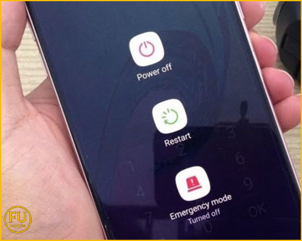 Khởi động lại thiết bị