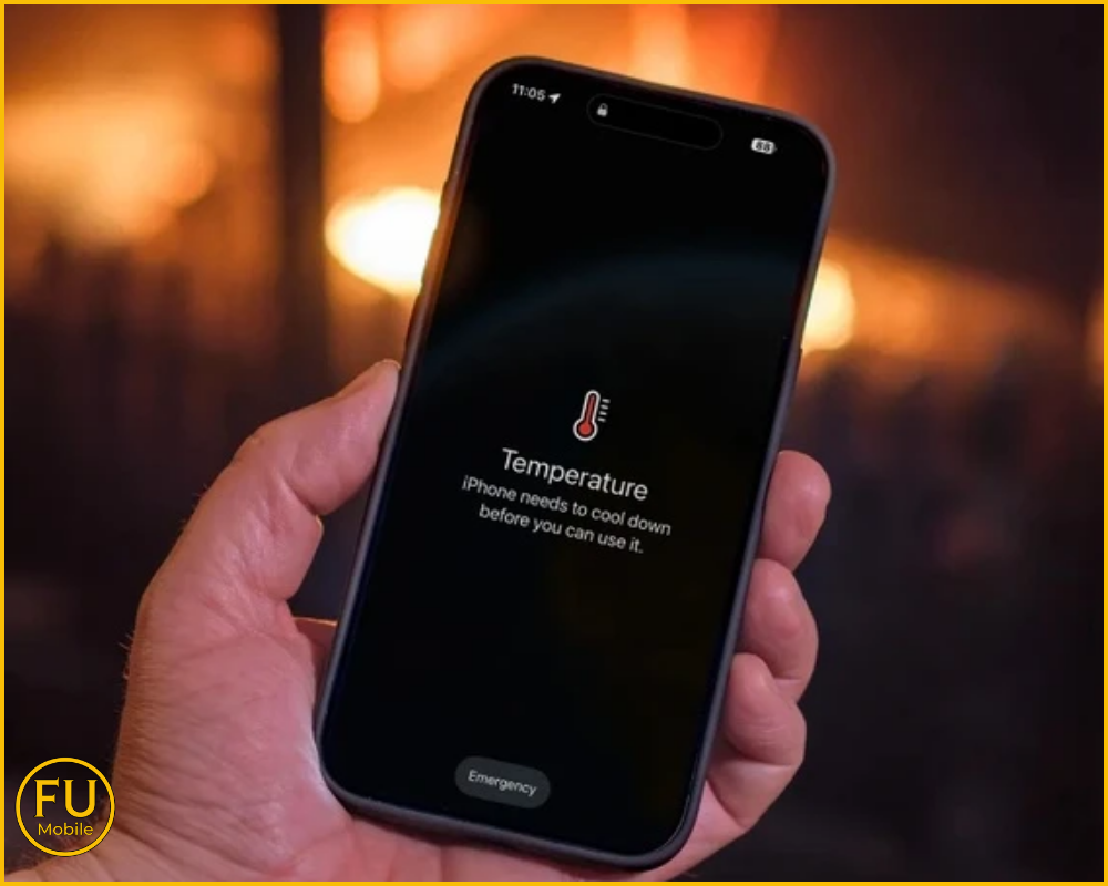 Không để máy ở nơi có nhiệt độ cao