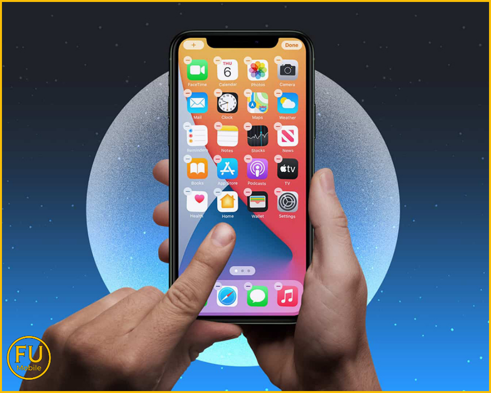 Kiểm tra điểm chết cảm ứng bẳng cách di chuyển icon khắp màn hình