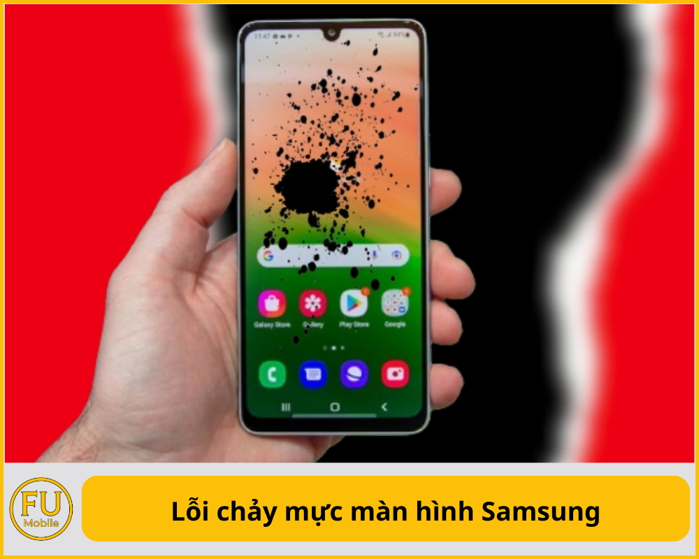 Lỗi chảy mực màn hình Samsung