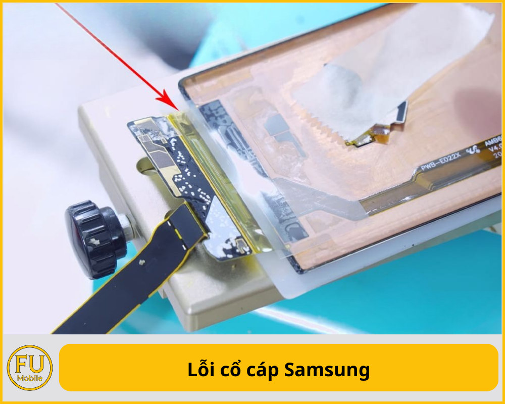 Lỗi cổ cáp Samsung