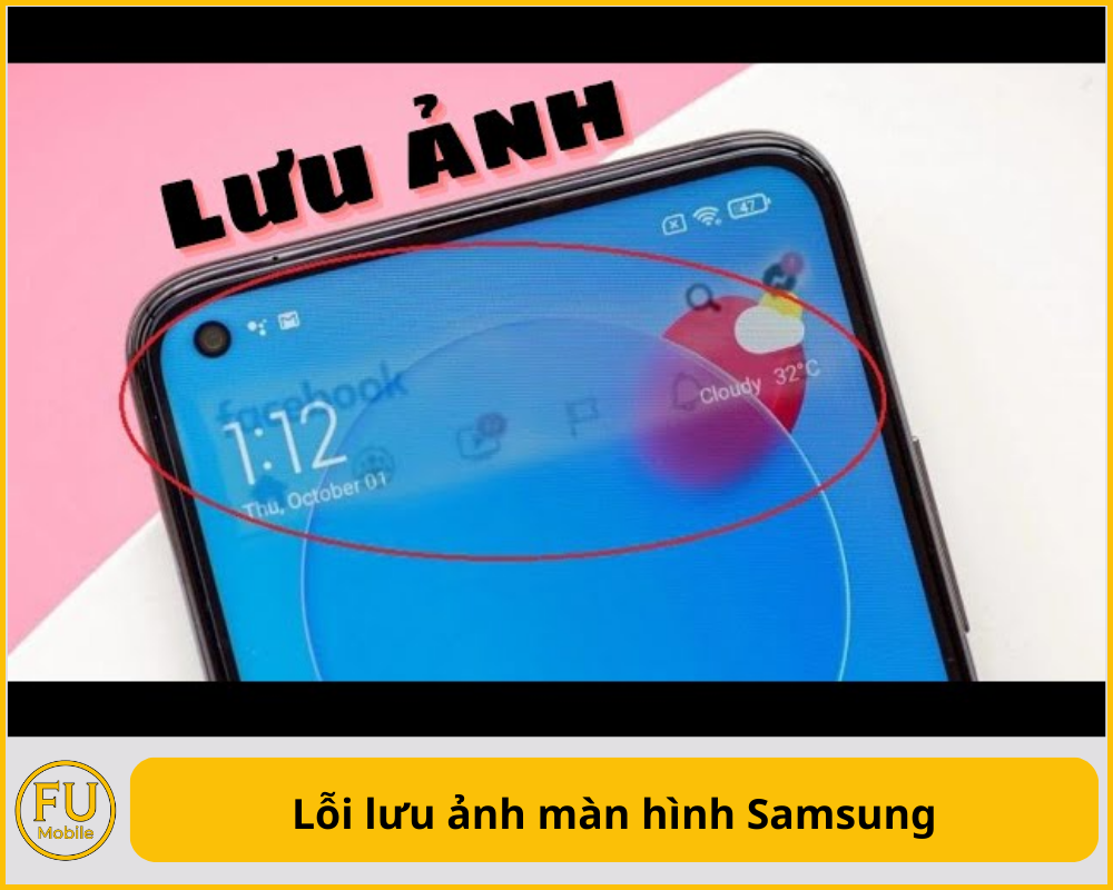 Lỗi lưu ảnh màn hình Samsung